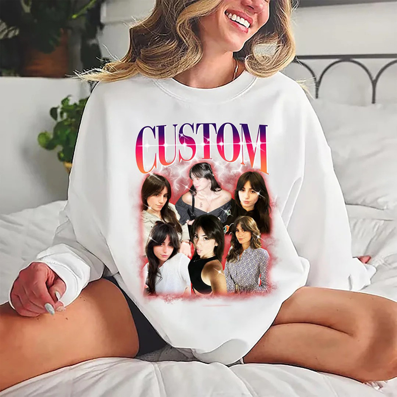Sudadera personalizada con fotos de retro y vintage para ser querido
