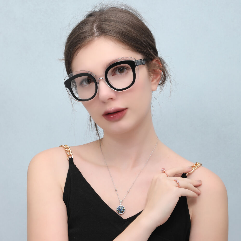 Occhiali da Vista Dolores Cat Eye Nero 