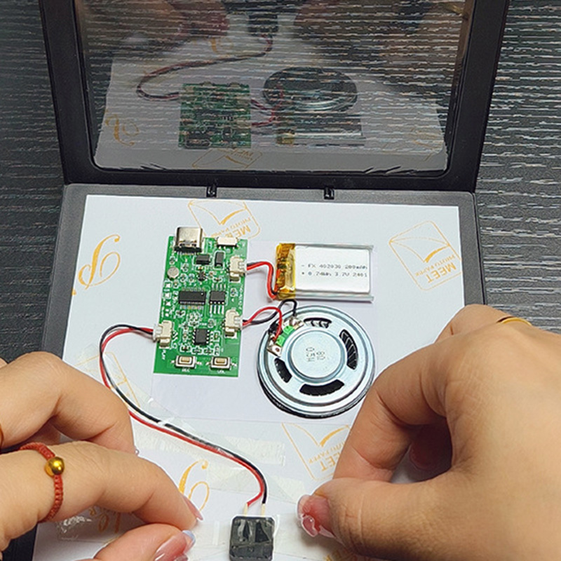 Spersonalizowany muzyczny magnes na lodówkę z własnym zdjęciem Prosty prezent dla ukochanej osoby