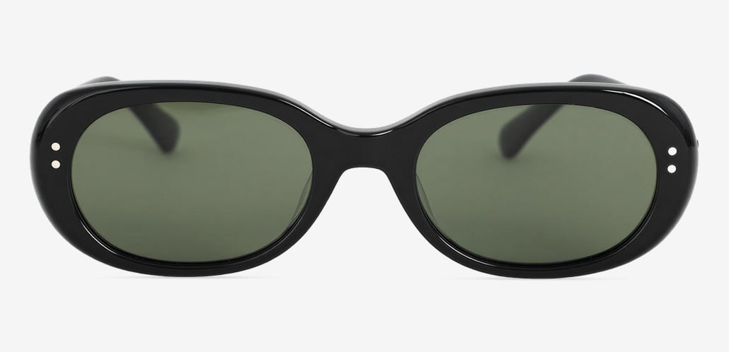 Howard Black Rectangle Sunglasses