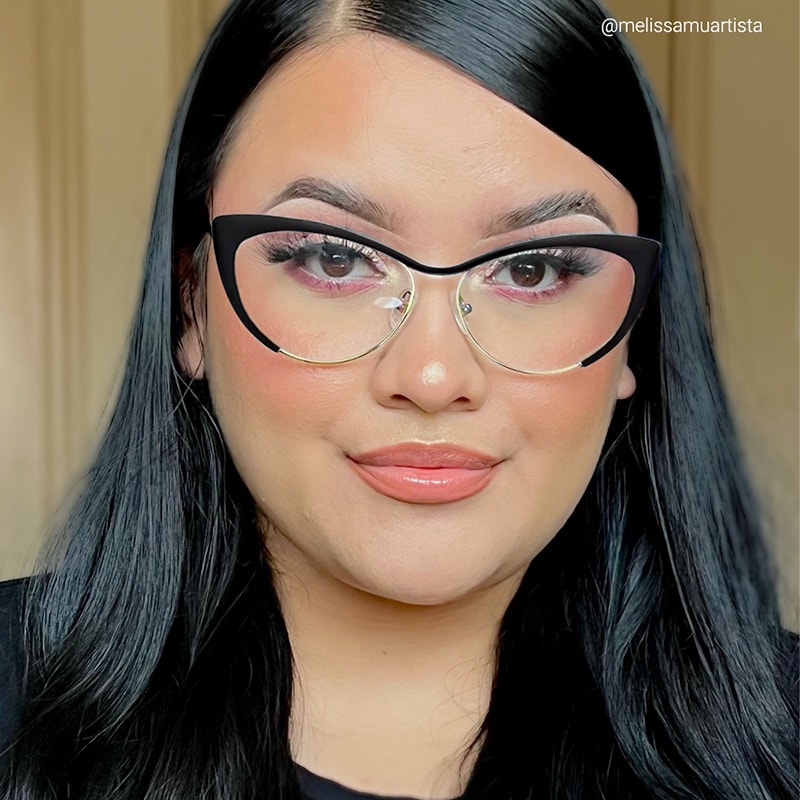 Occhiali da Vista Dulles Cat Eye Nero 