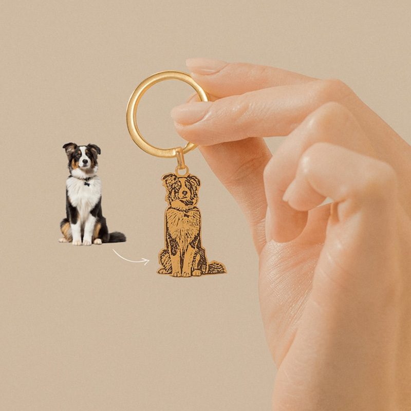 Personalized Photo Keychains Make Great Gifts For Pet Lovers