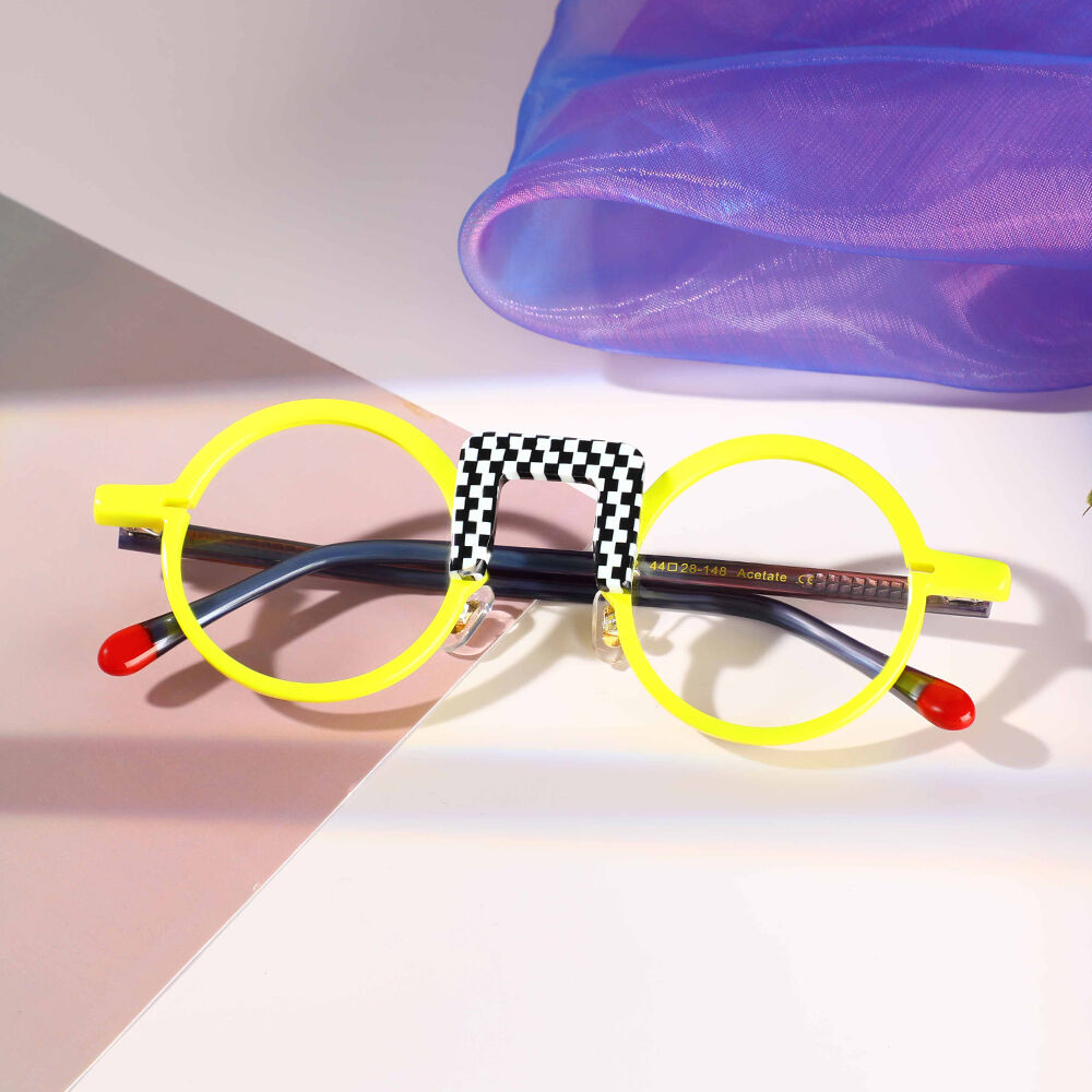 Occhiali da Vista  Childe Rotondo Giallo