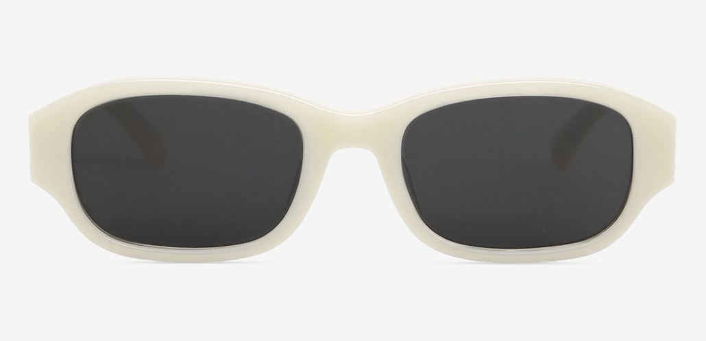 Cooper Gafas de sol Rectangulares Blancas