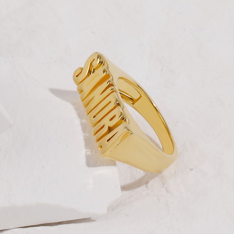 Anello Personalizzato Con Incisione