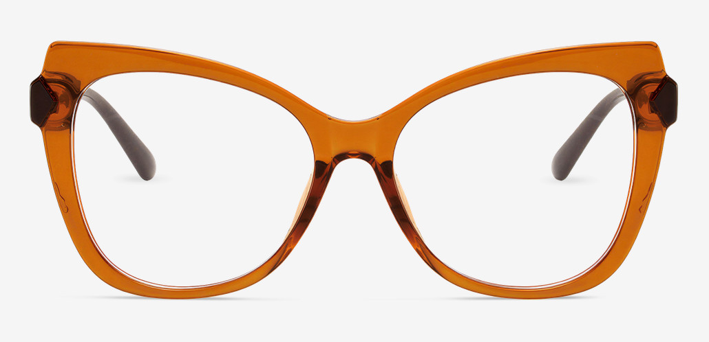 Isabella Gafas Cat Eye Naranjas