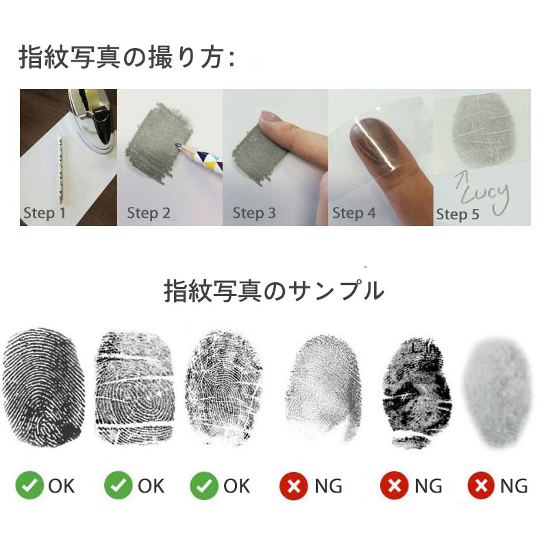 指紋 名入れ プレート ネックレス オーダーメイド