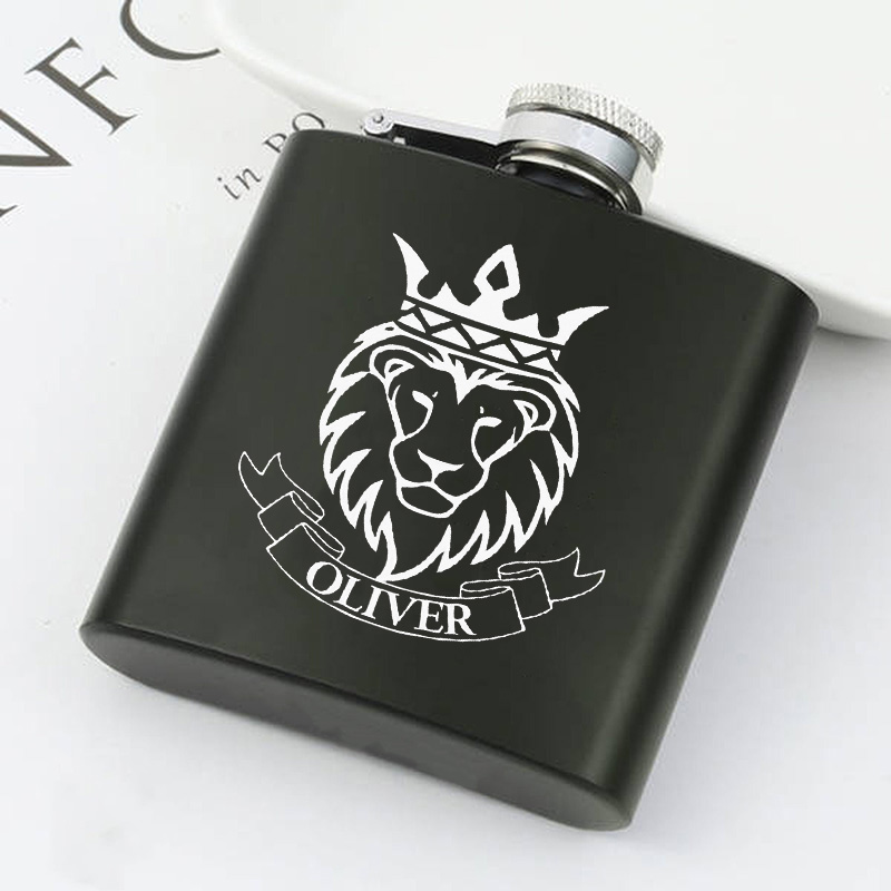 名入れ スキットル ステンレス ウイスキーボトル カスタマイズ