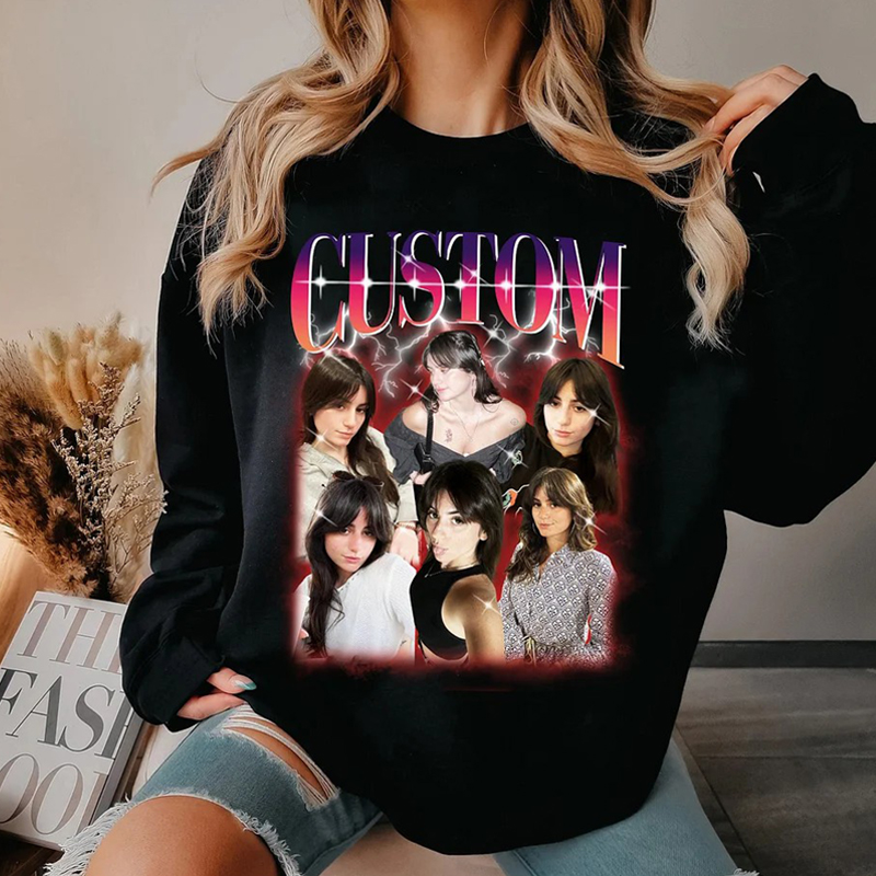 Sudadera personalizada con fotos de retro y vintage para ser querido