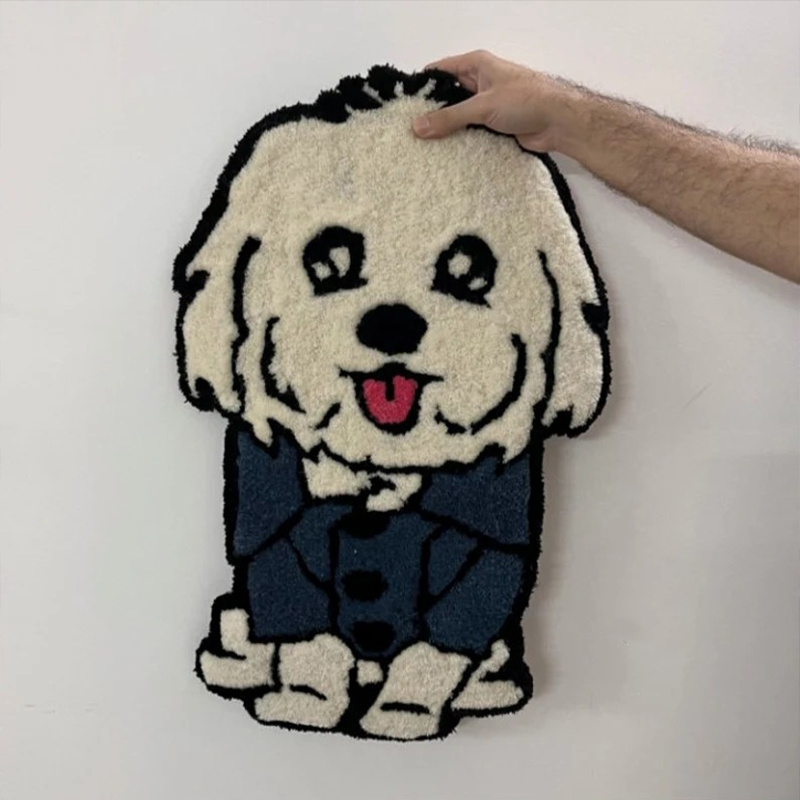 オリジナル 犬 猫 ペット 写真 イラスト 玄関 マット