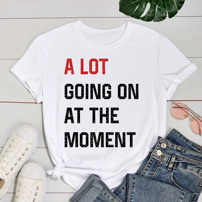 T-shirt personalizzata con lettera Regalo per amici