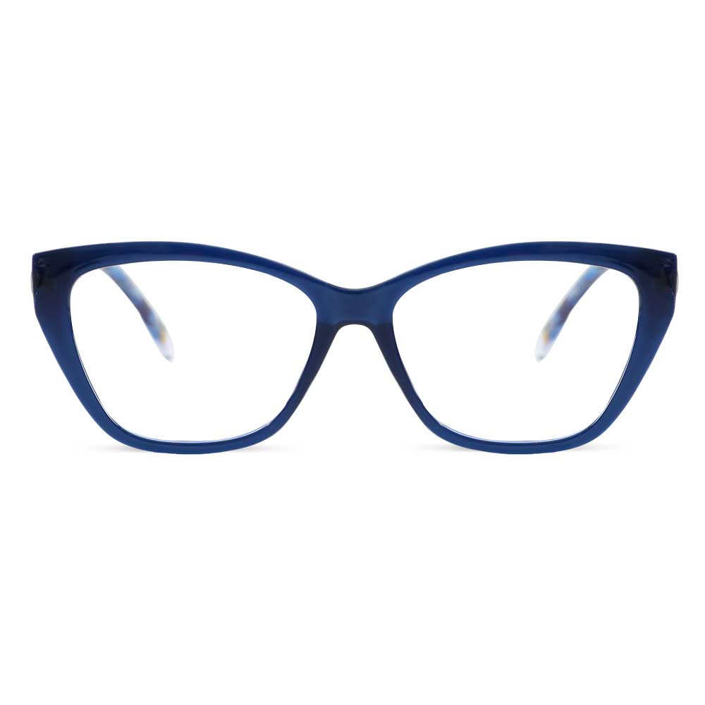 Colclough Cat Eye Blaue Brille