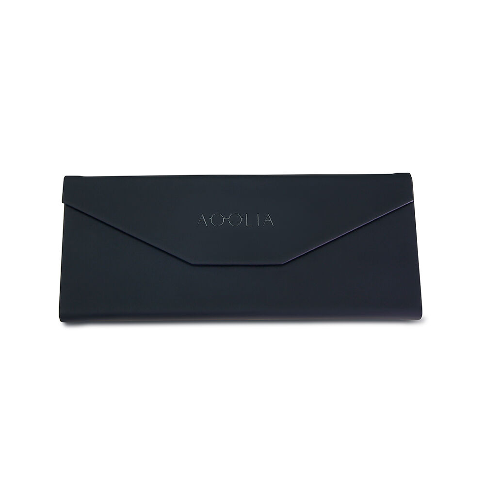 Tri-Fold Eyeglasses Case (Black)
