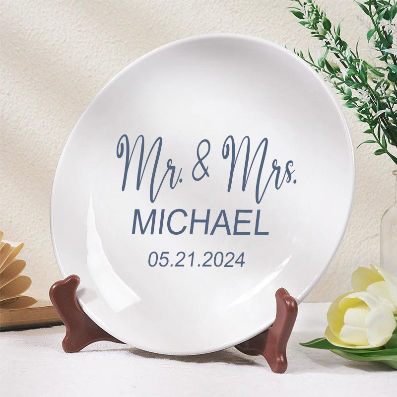 Personalized Name Plate Best Wedding Gift