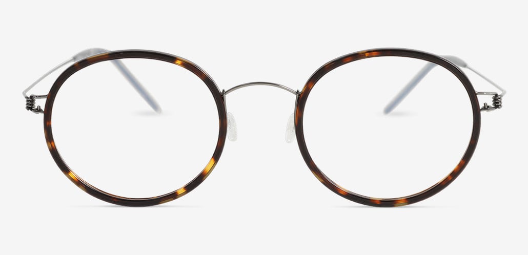 Aurora Tortoise Round Glasses