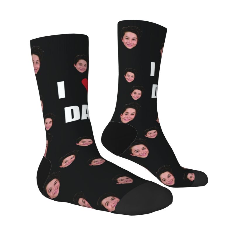 Customized Socks with Photos of Lovely Children