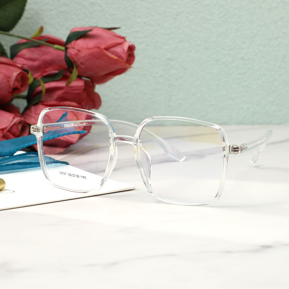 Lunettes de Vue Carrées Transparentes Visiona