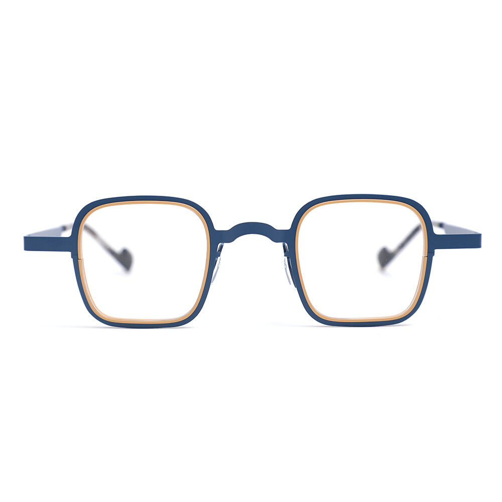 Bower Quadratische Blaue Brille