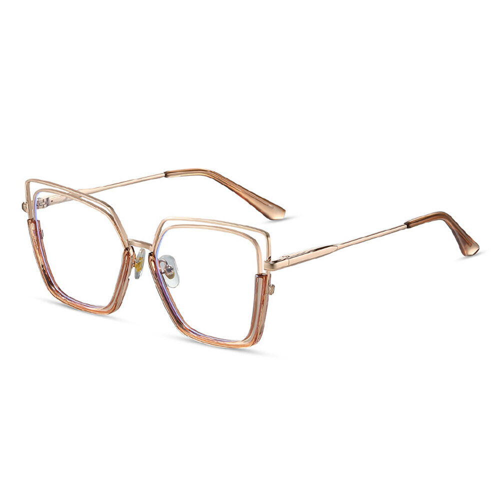 Lunettes de Vue Carter Cat Eye Champagne