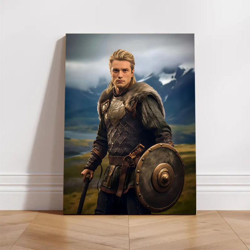 Personalized Portraits with Custom Face Swap Cool Present for Him