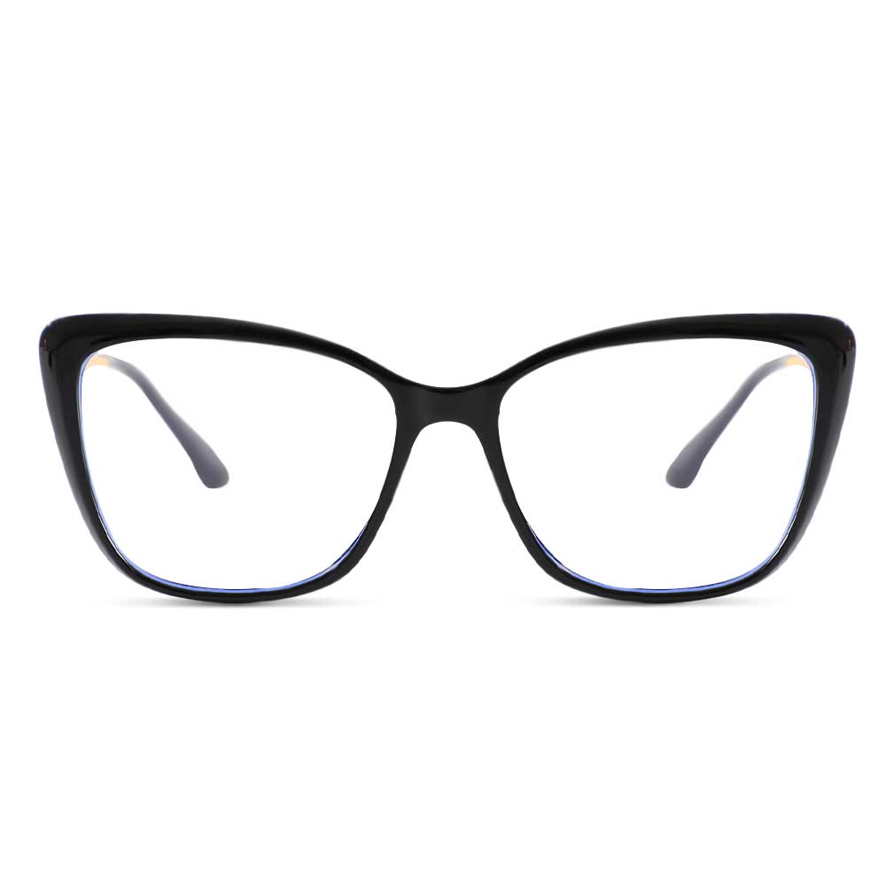 Forster Cat Eye Schwarze Brille