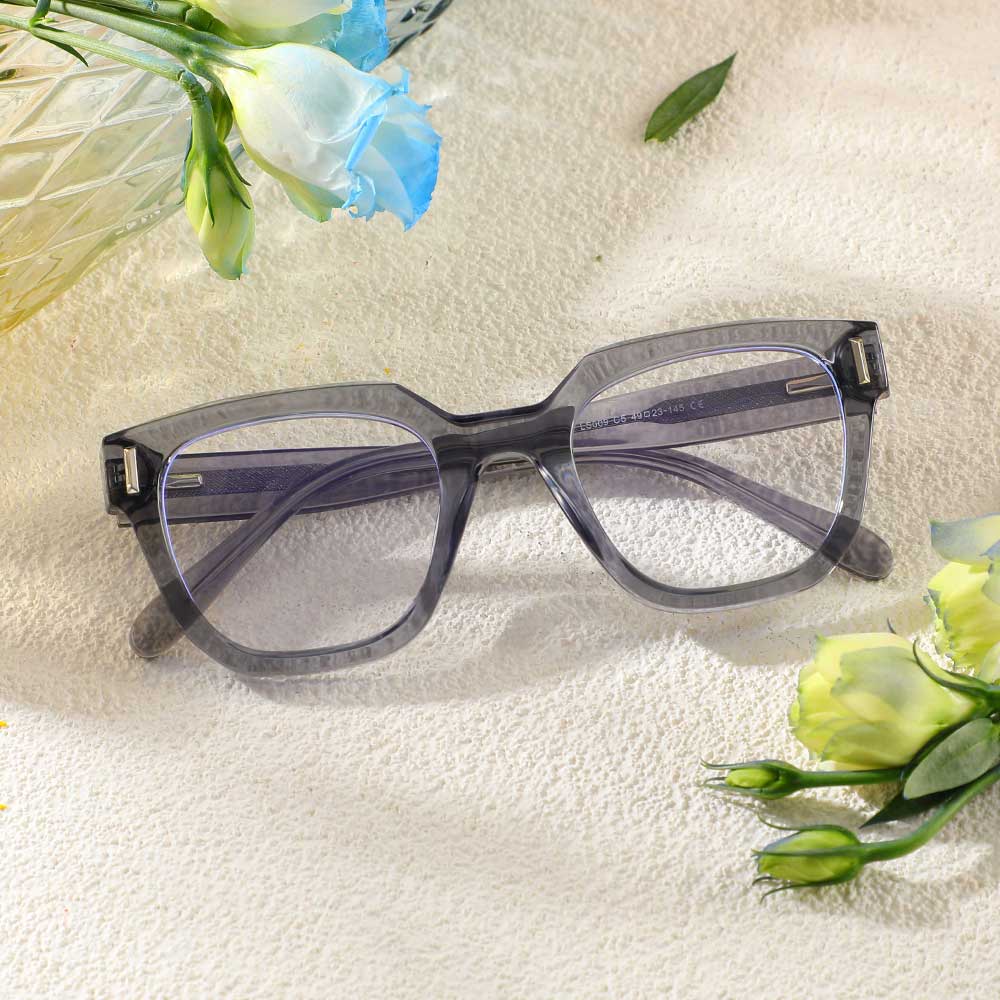 Occhiali da Vista Rob Quadrato Grigio 