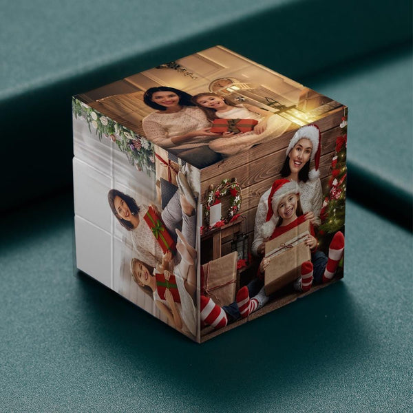 Personalized Photo Cube Creative Christmas Gifts For Family