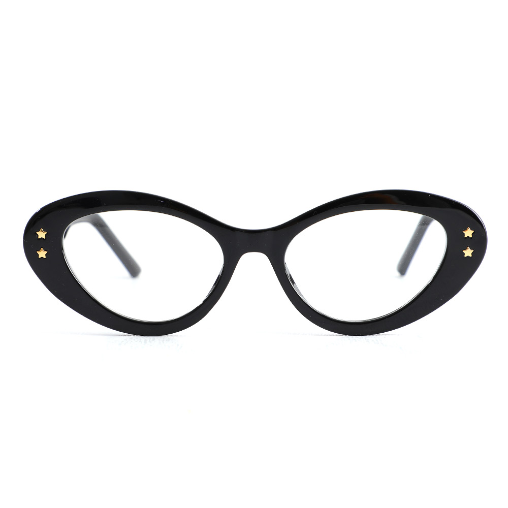 Occhiali da Vista Beck Cat Eye Nero 