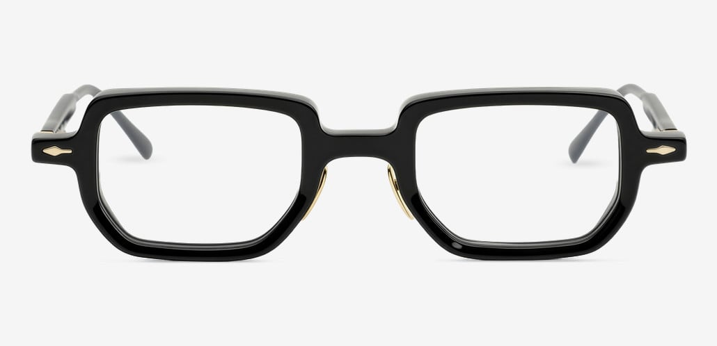 Claire Black Rectangle Glasses
