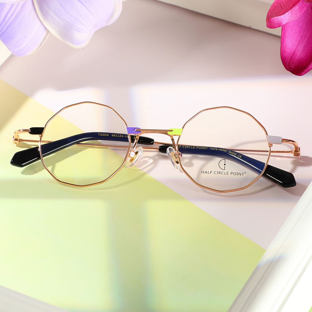 Occhiali da Vista Adelaide Rotondo Oro