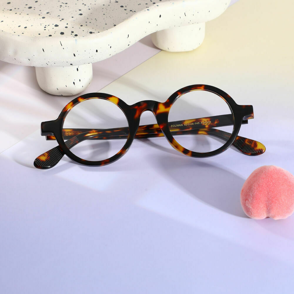 Amadeo Runde Schildkröte Brille