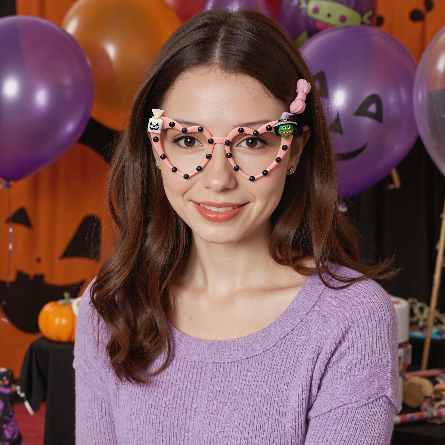 Lunettes de Vue Cedriea Cœur Rose