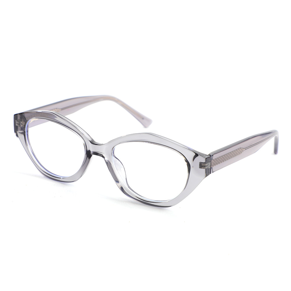 Lunettes de Vue Bobby Ovale Gris 