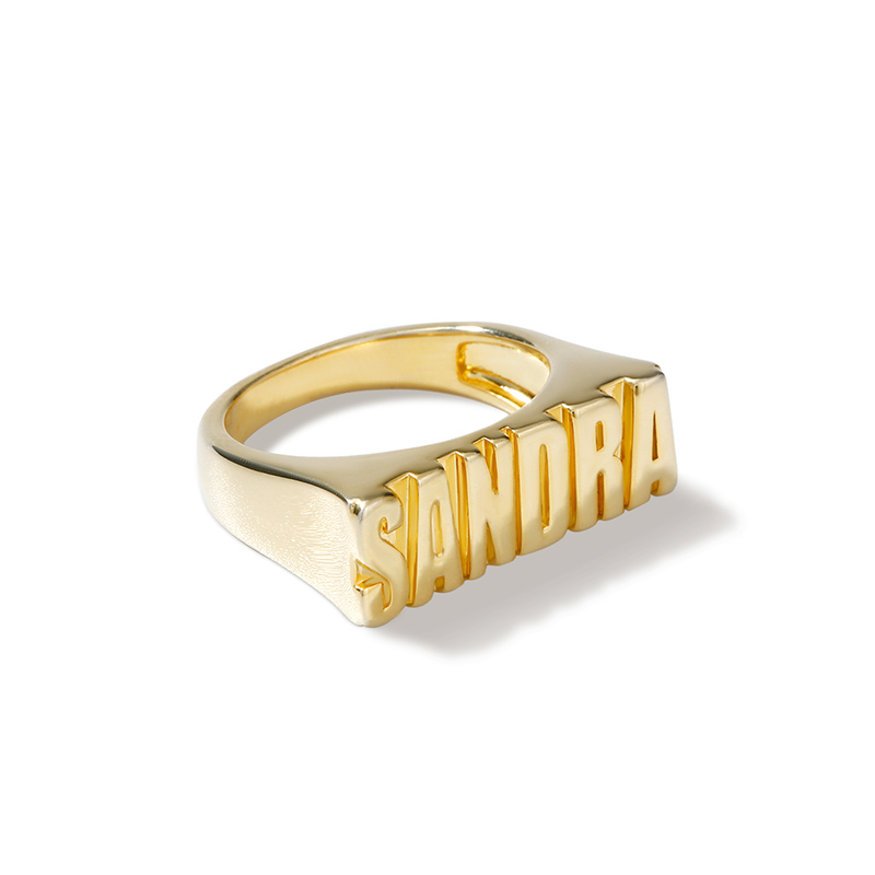 Anello Personalizzato Con Incisione