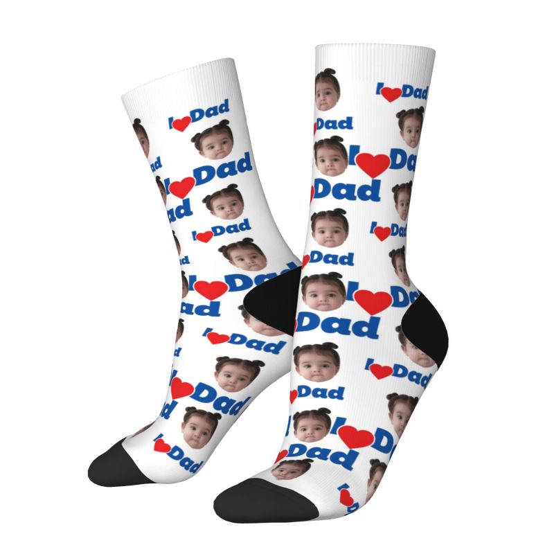 Customized Socks with Photos of Lovely Children