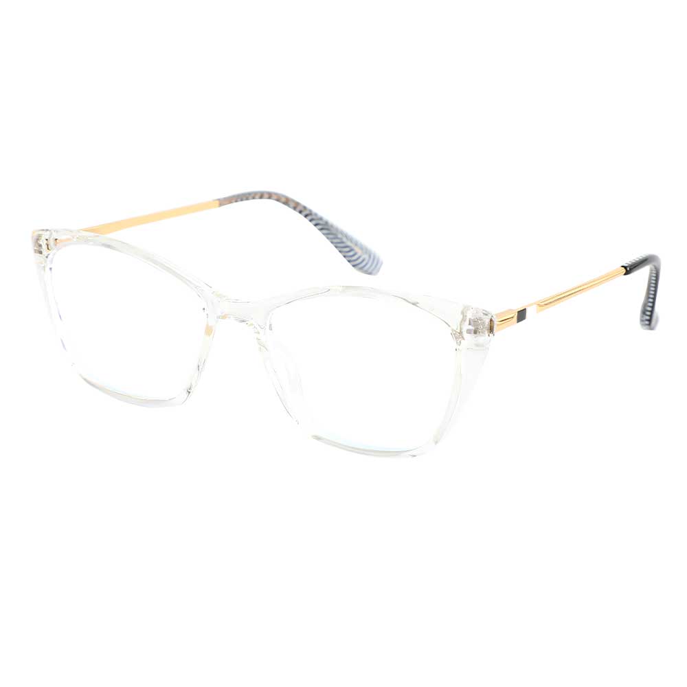 Occhiali da Vista Louis Cat Eye Chiaro 