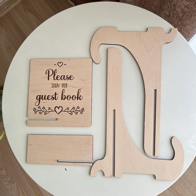 ハート型 ウェディングドロップス 文字入れ 芳名帳 結婚式 木製 アクリル