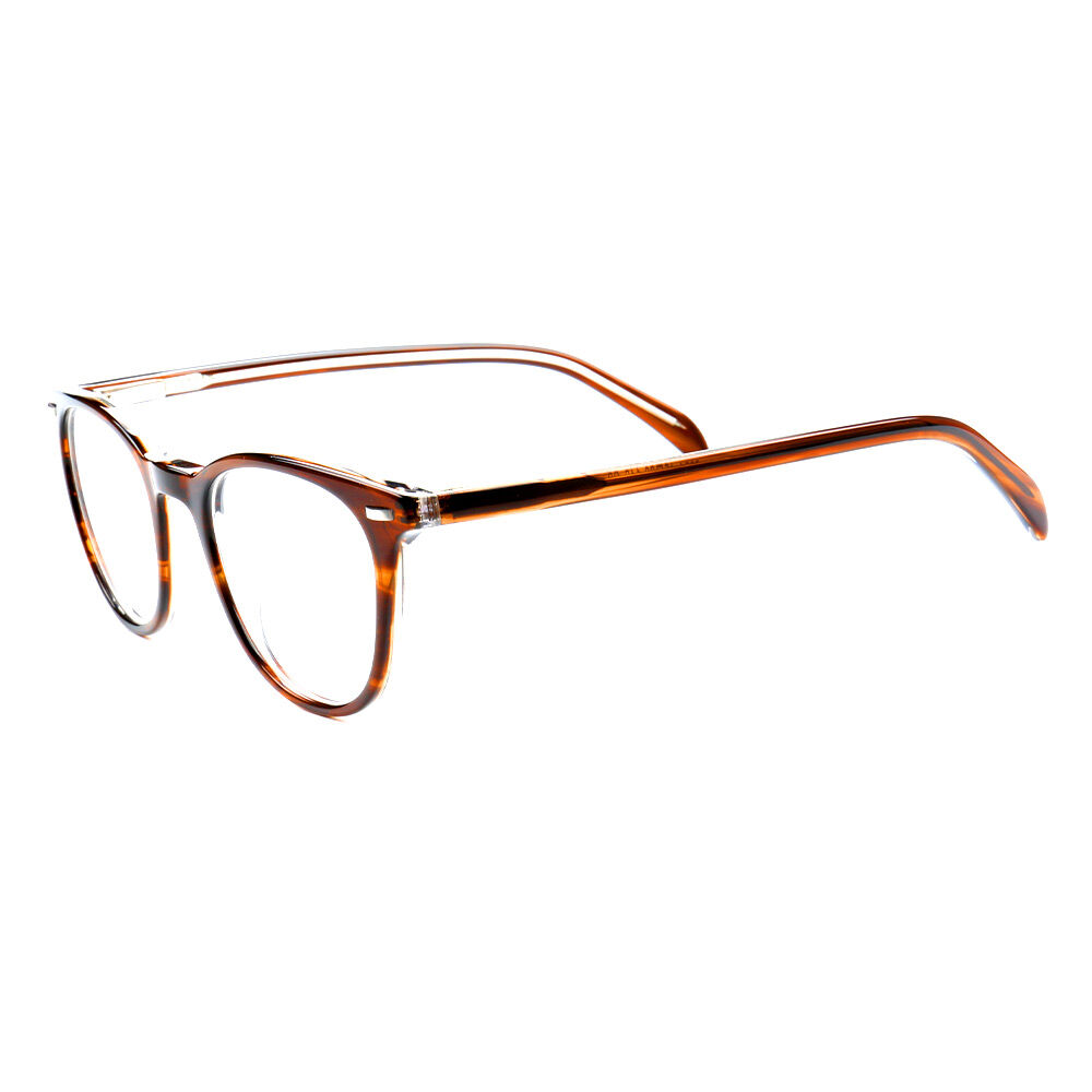 Kimb Round Brown Glasses