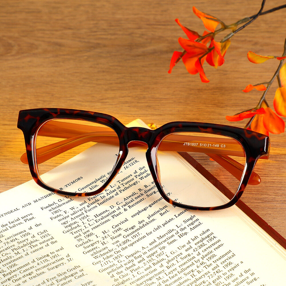 Lunettes de Vue Dylan Carré Écaille