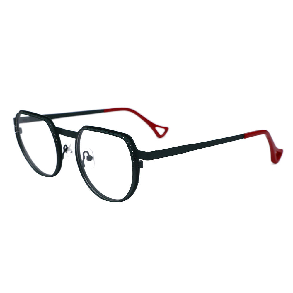 Occhiali da Vista Albec Ovale Verde 