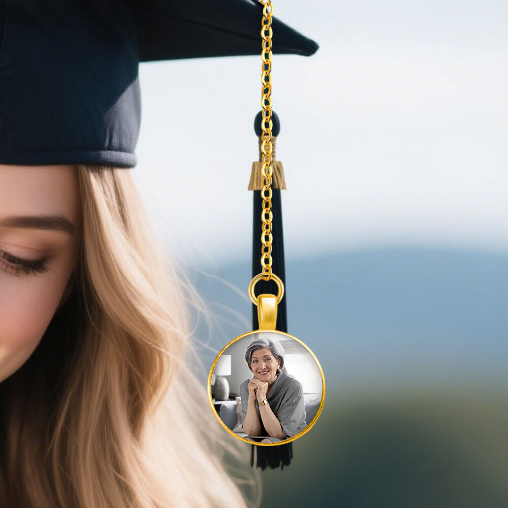 Gland de graduation personnalisé Médaillon photo Cadeaux souvenirs de diplôme pour amis