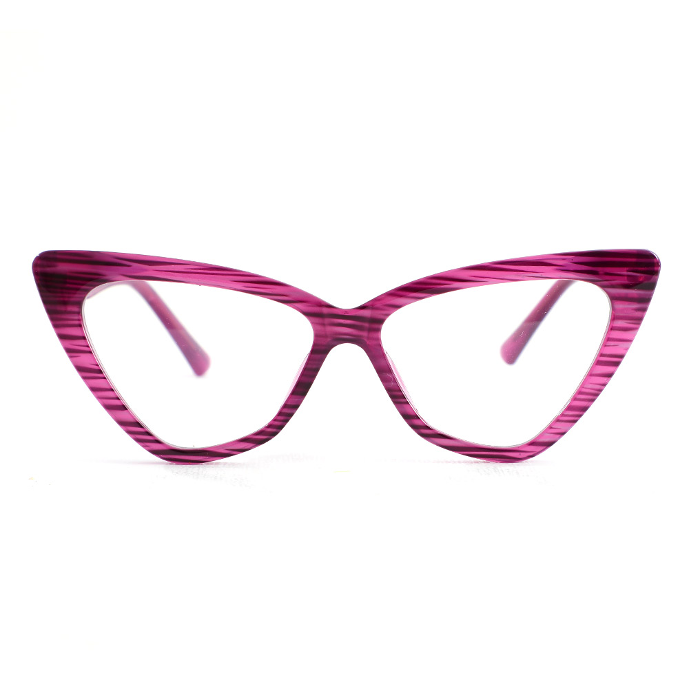 Stuart Cat Eye Lila Brille