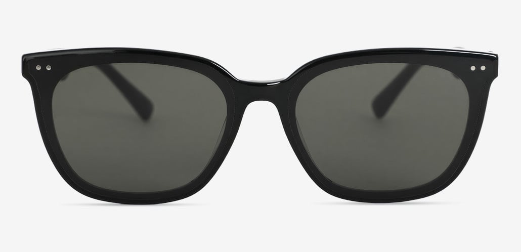 Walker Black Square Sunglasses
