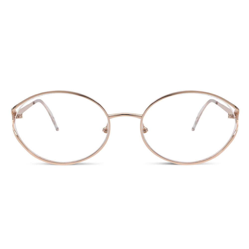 Ellio Ovale Goldene Brille