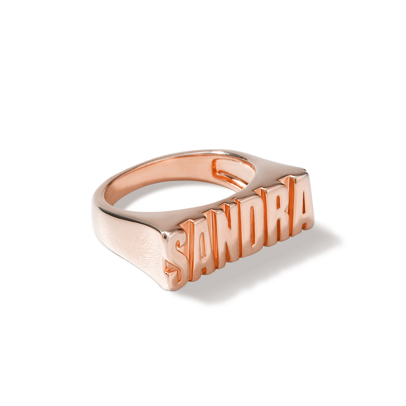 Anello Personalizzato Con Incisione