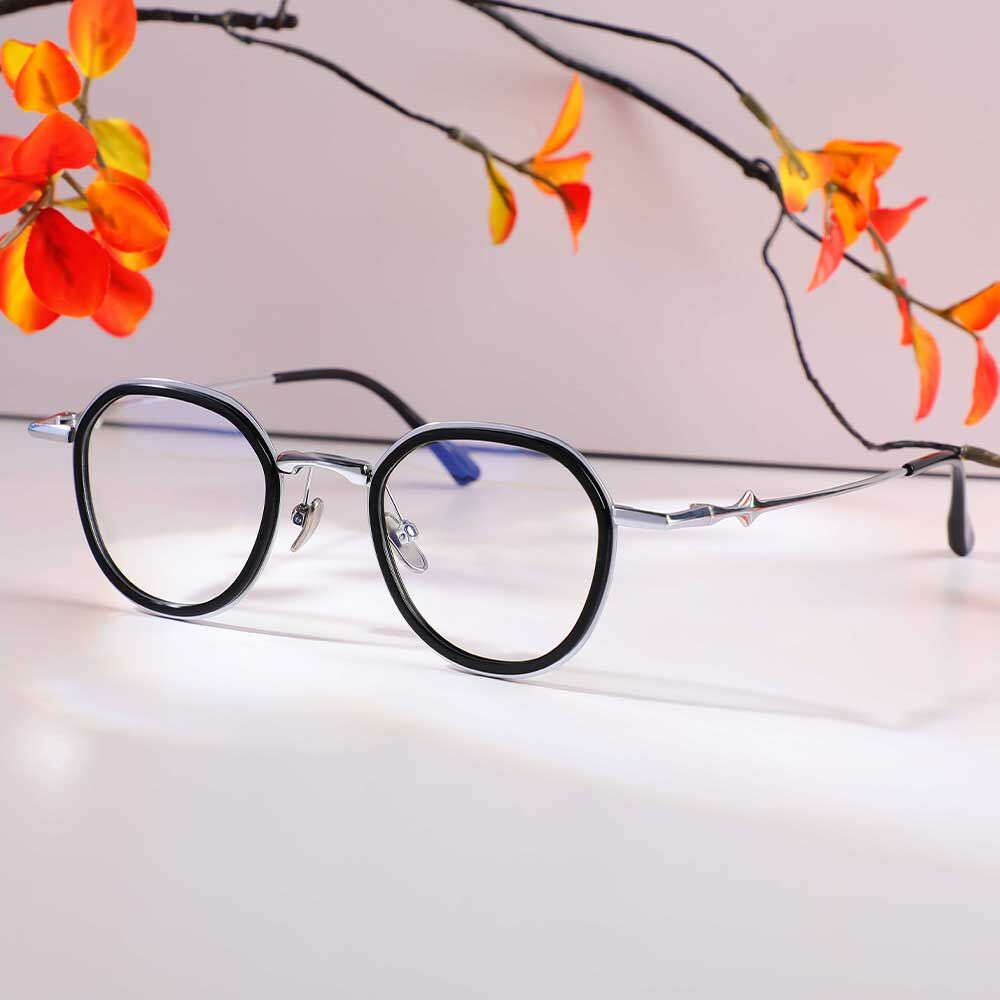 Occhiali da Vista Heloise Rotondo Nero