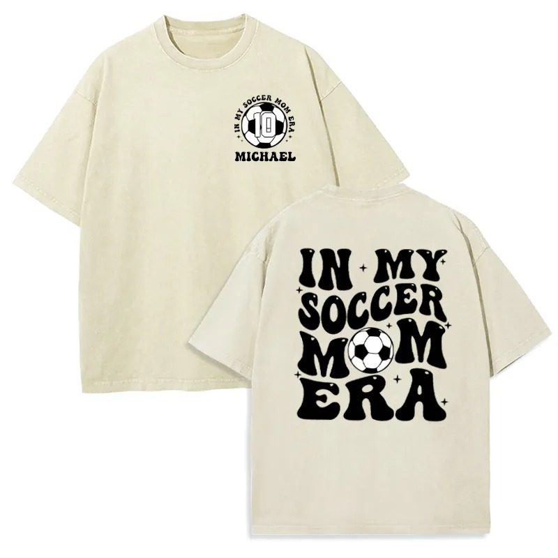 Personalisierte gewaschenes T-Shirt Design Attraktives Geschenk für Sportliebhaber