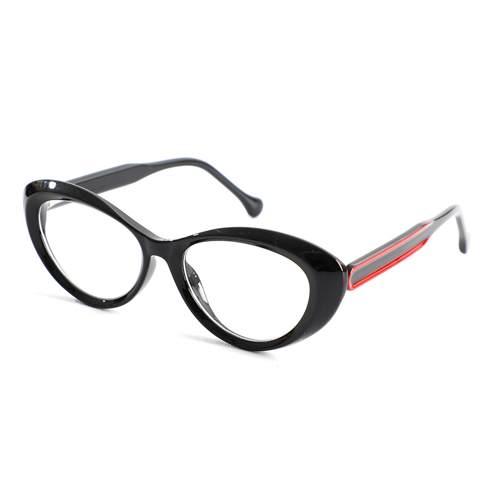 Occhiali da Vista Vogt Cat Eye Nero 