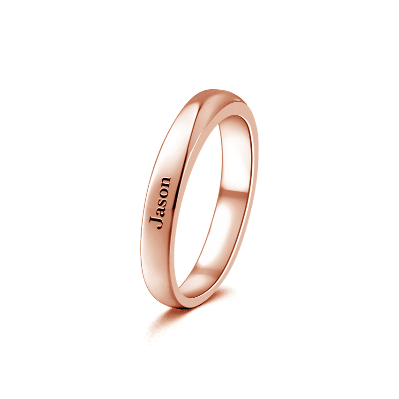 "Love Are Wishes" Personalized Engraving Ring