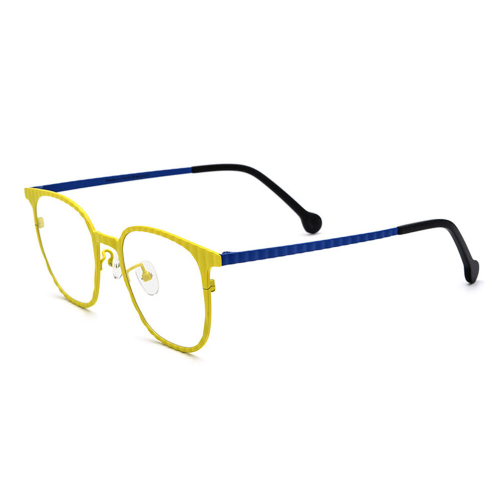 Chade Quadratische Gelbe Brille